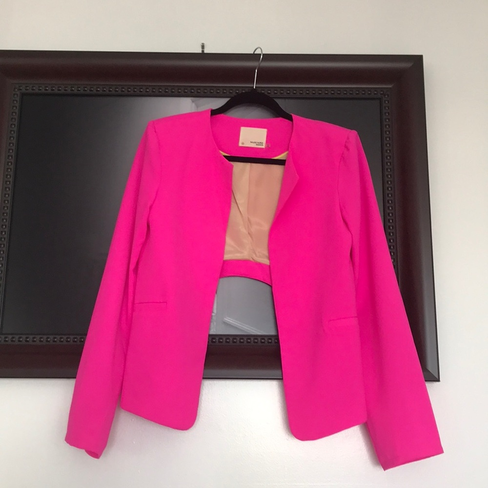 Hot Pink blazer